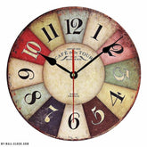 Wooden Clock "Cafe de la Tour" My Wall Clock